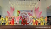 Tiết mục biểu diễn của trường THPT Nguyễn Văn Thìn