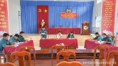 Đại hội đảng viên Chi bộ Quân sự thị trấn Vĩnh Bình nhiệm kỳ 2022 – 2025