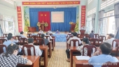 Hội nghị sơ kết tình hình thực hiện nhiệm vụ chính trị 6 tháng đầu năm 2022 Đảng bộ xã Bình Tân