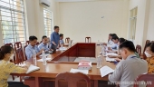Sở Thông tin và Truyền thông tỉnh Tiền Giang làm việc với xã Long Vĩnh