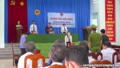 Phiên tòa giả định Hướng ứng Ngày Pháp luật Việt Nam tại xã Đồng Sơn