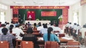 Đồng chí Lê Tấn Nên – HUV – Phó Trưởng Ban Dân vận Huyện ủy triển khai nội dung “Tư tưởng Hồ Chí Minh về công tác dân vận”