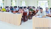 Đảng ủy xã Long Bình, huyện Gò Công Tây tổ chức Hội nghị triển khai thực hiện mô hình Chi bộ “Bốn tốt” và mô hình sinh hoạt Chi bộ “Mẫu” năm 2023