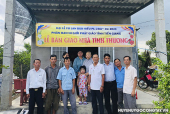 Xã Đồng Thạnh tổ chức trao tặng nhà Đại đoàn kết tại ấp Thạnh Hưng