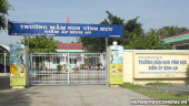 Trường Mầm non xã Vĩnh Hựu quyết tâm phấn đấu hoàn thành tốt nhiệm vụ dạy và học