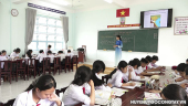 Cơ sở vật chất khang trang, hiện đại tại Trường THCS Nguyễn Thị Bảy.