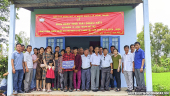 Xã Đồng Thạnh tổ chức lễ bàn giao nhà Đại đoàn kết cho hộ cận nghèo