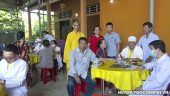 Hội Chữ thập đỏ huyện Gò Công Tây tổ chức khám chữa bệnh, tặng quà cho trên 400 người dân trên địa bàn xã Bình Tân