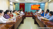 Ủy ban nhân dân huyện Gò Công Tây tổ chức hội nghị triển khai các quyết định về công tác cán bộ