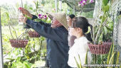 Hội viên phụ nữ tiêu biểu tại xã Yên Luông với mô hình xử lý rác hữu cơ làm phân bón cho cây xanh