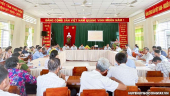 Đảng ủy xã Long Bình tổ chức hội nghị sơ kết mô hình “Học tập và làm theo tư tưởng, đạo đức, phong cách Hồ Chí Minh” chuyên đề năm 2023
