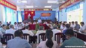 Ban Chỉ đạo xây dựng nông thôn mới huyện Gò Công Tây kiểm tra công tác duy trì các tiêu chí nông thôn mới và lộ trình xây dựng nông thôn mới nâng cao tại xã Yên Luông