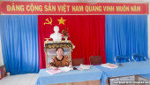 Đ/c Nguyễn Thị Khuyên - Phó Bí thư Chi bộ ấp Bình Hưng, xã Thành Công.