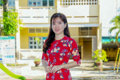 Cô Huỳnh Nhật Thanh Vân - Giáo viên Trường TH Hồ Biểu Chánh.