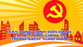 Tăng cường xây dựng, chỉnh đốn Đảng, nâng cao năng lực lãnh đạo và sức chiến đấu của Đảng bộ xã Thạnh Nhựt