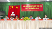 Đại biểu HĐND tỉnh, huyện tiếp xúc cử tri xã Long Bình, Bình Tân.
