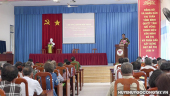 Công an huyện Gò Công Tây tổ chức hội nghị đối thoại về giải quyết thủ tục hành chính năm 2024
