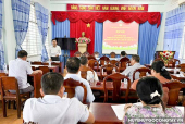 Huyện Gò Công Tây, tổ chức Hội nghị triển khai Kế hoạch lấy ý kiến Nhân dân về dự thảo Nghị quyết sửa đổi, bổ sung một số điều của Hiến pháp nước Cộng hòa xã hội chủ nghĩa Việt Nam năm 2013