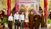 Huyện Gò Công Tây, Ban Thường trực Ủy ban MTTQ Việt Nam huyện thăm, chúc mừng Đại lễ Phật đản năm 2025 - Phật lịch 2569