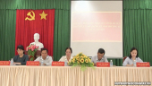 Huyện Gò Công Tây: Đại biểu HĐND tỉnh, huyện tiếp xúc cử tri trước kỳ họp thường lệ giữa năm 2025