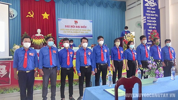 Ban Chấp hành Đoàn Thanh niên Cộng sản Hồ Chí Minh xã Thành Công nhiệm kỳ 2022-2027