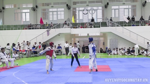 Giải thi đấu võ Taekwondo năm 2022, huyện Gò Công Tây