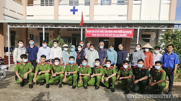 Ra quân chiến dịch diệt lăng quăng và phòng, chống sốt xuất huyết tại xã Đồng Sơn