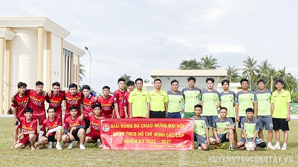 Giải thi đấu bóng đá nam chào mừng Đại hội Đoàn TNCS Hồ Chí Minh các cấp nhiệm kỳ 2022-2027