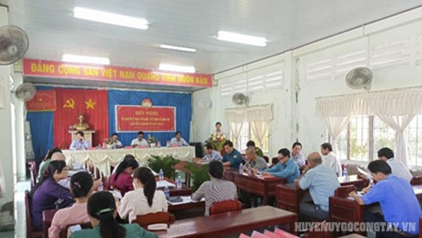 Hội nghị lần thứ XI UBMTTQVN xã Bình Phú nhiệm kỳ 2019-2024