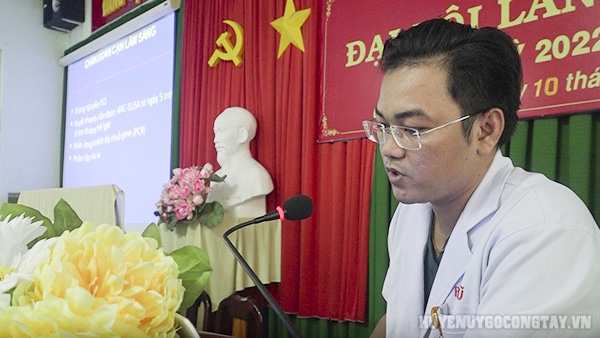 Bác sĩ Nguyễn Hoàng Vũ, Khoa Nội - Nhi hướng dẫn chẩn đoán, điều trị bệnh Sốt xuất huyết Dengue
