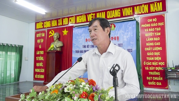 28 9 dc Nguyen Thanh Tuan phat bieu chi dao tai hoi nghi