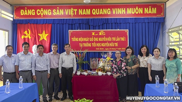 Họp mặt tưởng niệm 29 năm ngày mất của anh hùng lực lượng vũ trang nhân dân Nguyễn Hữu Trí