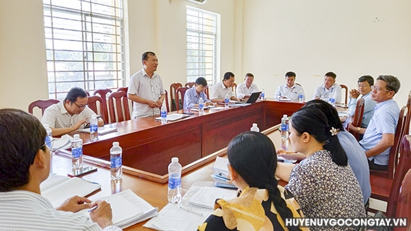 Sở Nông nghiệp và Phát triển nông thôn tỉnh Tiền Giang làm việc với xã Long Vĩnh về tình hình thực hiện các tiêu chí xây dựng nông thôn mới kiểu mẫu