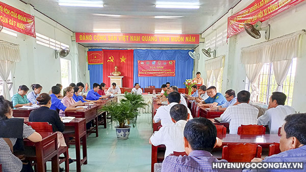 Tọa đàm học tập và làm theo tư tưởng, đạo đức, phong cách Hồ Chí Minh chuyên đề năm 2023 tại xã Bình Phú