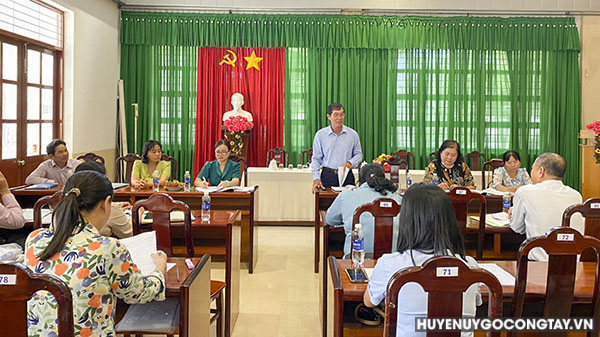 Hội LHPN tỉnh Tiền Giang tổ chức giám sát kết quả thực hiện Đề án 938 về Tuyên truyền, giáo dục, vận động, hỗ trợ phụ nữ tham gia giải quyết một số vấn đề xã hội liên quan đến phụ nữ, giai đoạn 2017- 2027 tại huyện Gò Công Tây