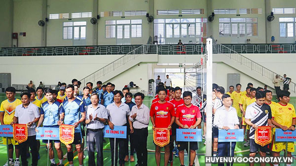 Vòng loại Bảng C - Giải Bóng chuyền truyền thống Đoàn Thanh niên Cộng sản Hồ Chí Minh tỉnh Tiền Giang năm 2023 tổ chức tại huyện Gò Công Tây