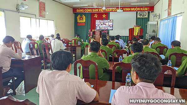 Huyện Gò Công Tây tham dự Hội nghị trực tuyến triển khai Quyết định của Thủ tướng Chính phủ về tín dụng đối với người chấp hành xong án phạt tù