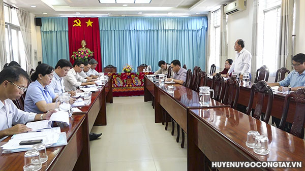 Huyện Gò Công Tây: Hội nghị thông qua Đồ án Quy hoạch 02 xã Thạnh Trị và Yên Luông
