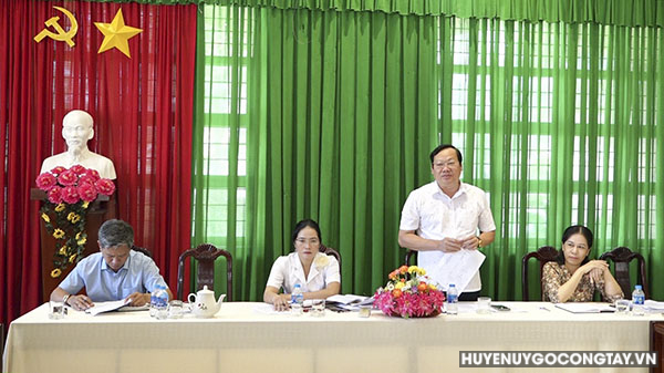 Hội đồng nhân dân tỉnh Tiền Giang dự giám sát về việc thi hành pháp luật xử phạt vi phạm hành chính trên địa bàn huyện Gò Công Tây