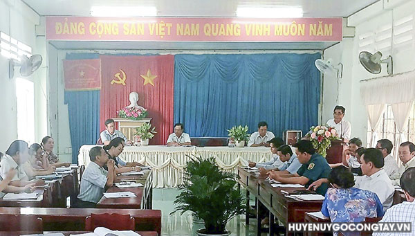 Xã Bình Phú tổ chức hội nghị triển khai tổ chức Ngày hội Đại đoàn kết toàn dân tộc năm 2023