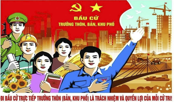 Xã Vĩnh Hựu tuyên truyền công tác bầu cử Trưởng ấp,  nhiệm kỳ 2024 - 2029