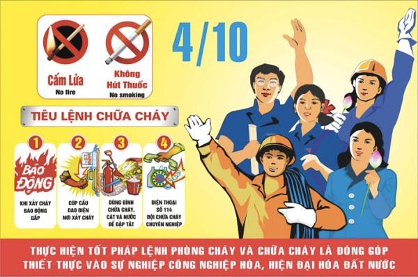 Huyện Gò Công Tây: Tuyên truyền kỷ niệm 22 năm Ngày toàn dân phòng cháy, chữa cháy 04/10/2001 - 04/10/2023
