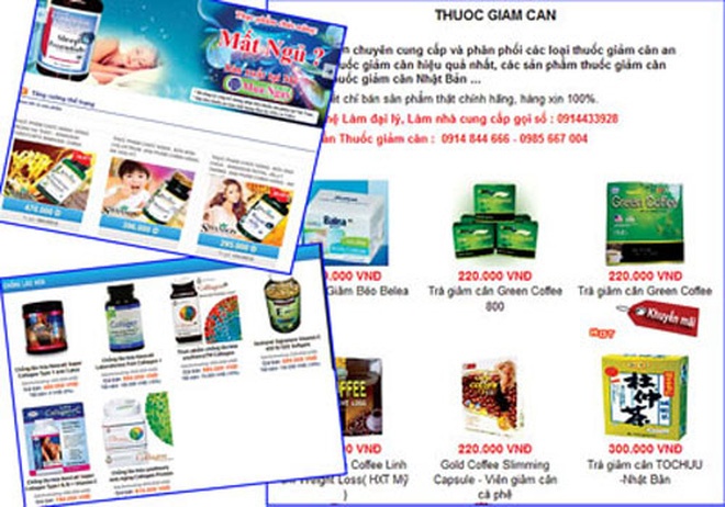 Cảnh giác lừa đảo mua bán thực phẩm chức năng trị bệnh trên không gian mạng